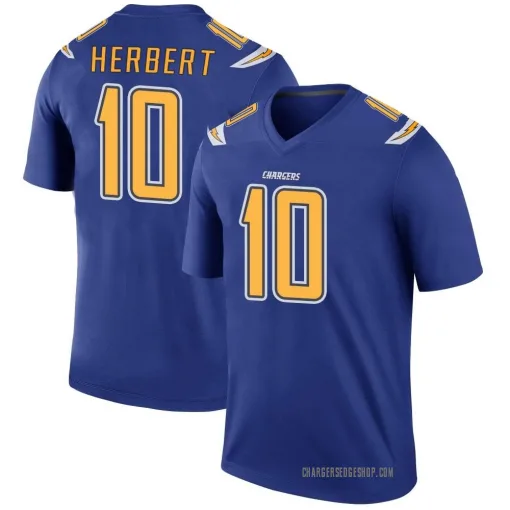 Justin herbert color rush jersey clearance